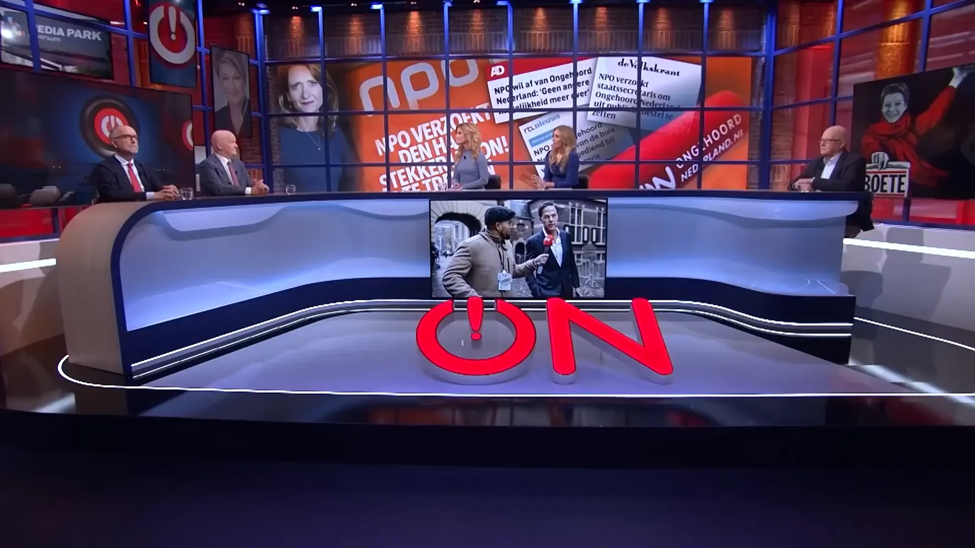 Ongehoord Nederland De studio van Ongehoord Nederland